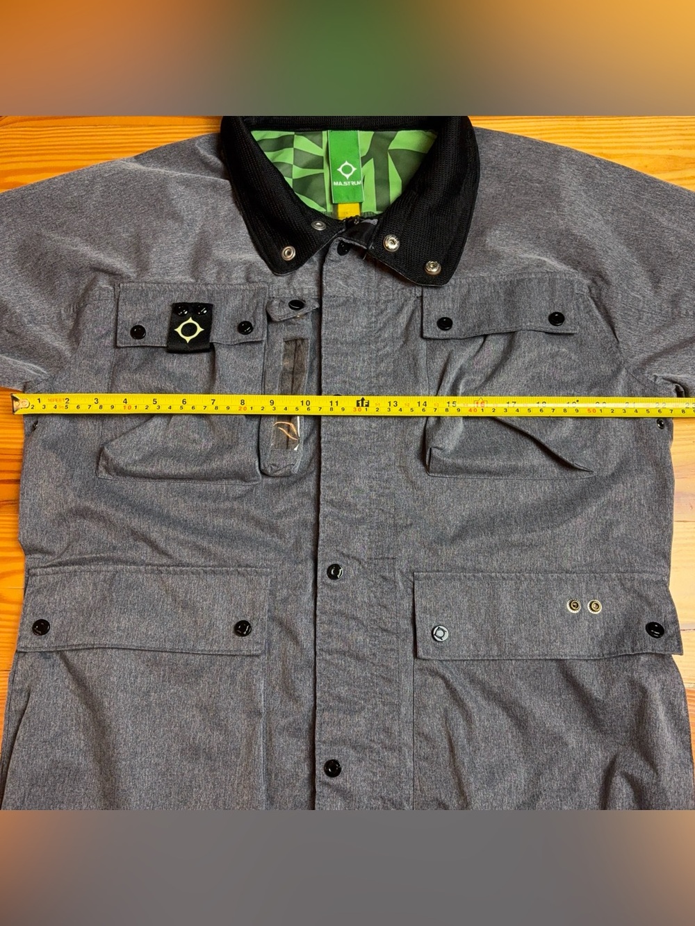 Ma.strum Torch Jacket Gray Large - Picture 12 of 16